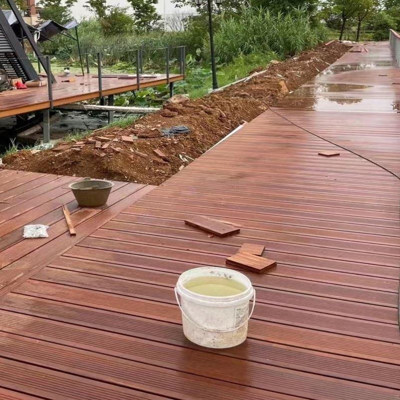 竹木地板户外重竹木地板防腐竹地板室外防腐家用防水露台地面庭院