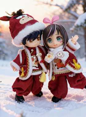 YMY娃衣 新年娃衣马年娃衣OB11娃衣OB22娃衣6分娃娃衣12分BID娃衣