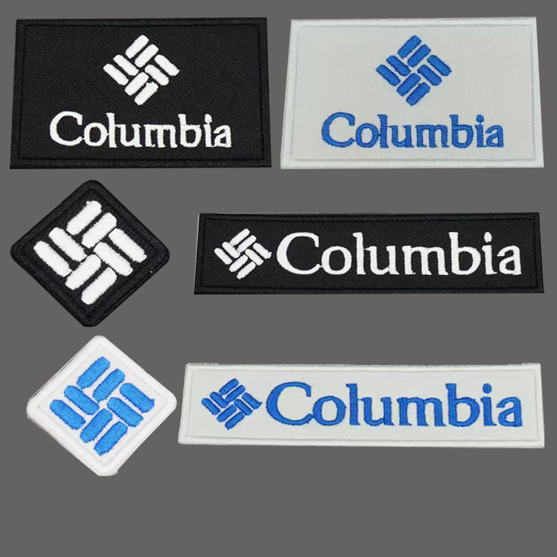 户外运动品牌标志刺绣布贴衣服破洞补丁贴帽子包包羽绒服DIY装饰