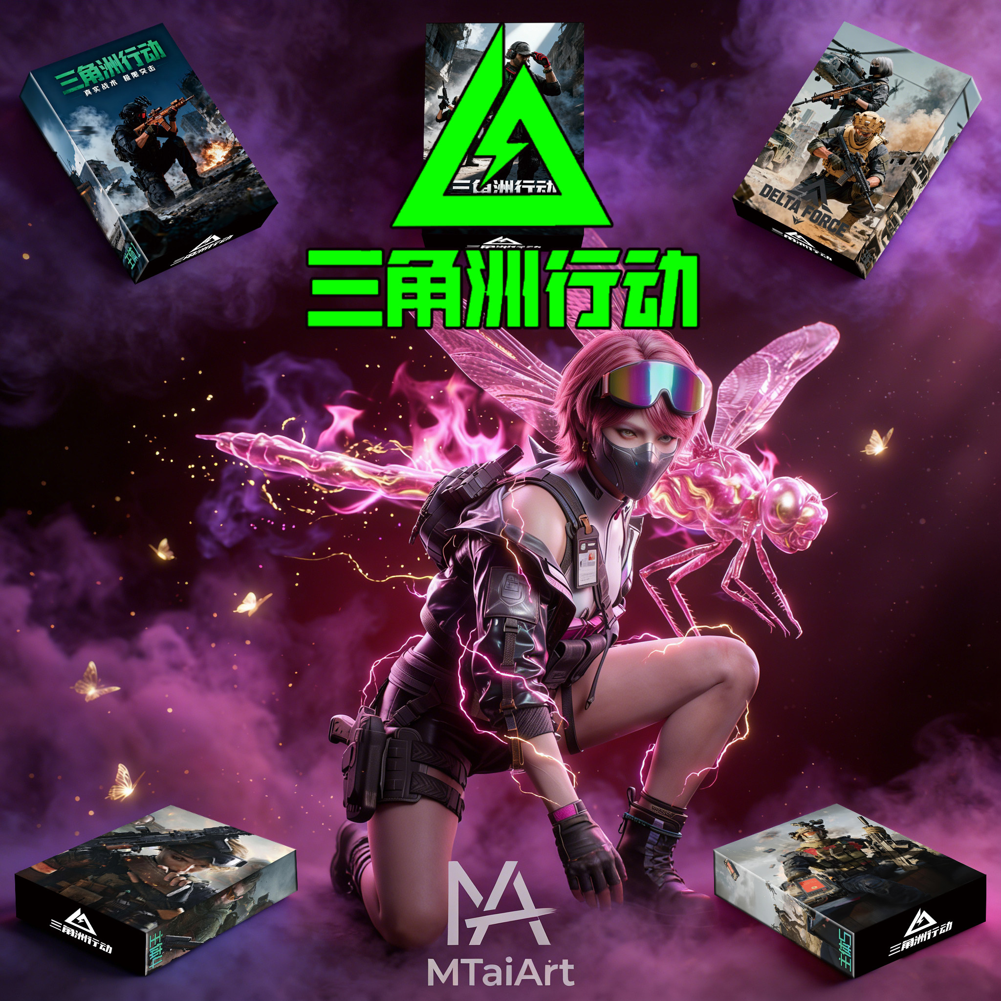 【三角洲摸金必出非洲之心粉丝必备卡牌】三角洲行动桌游整套便携