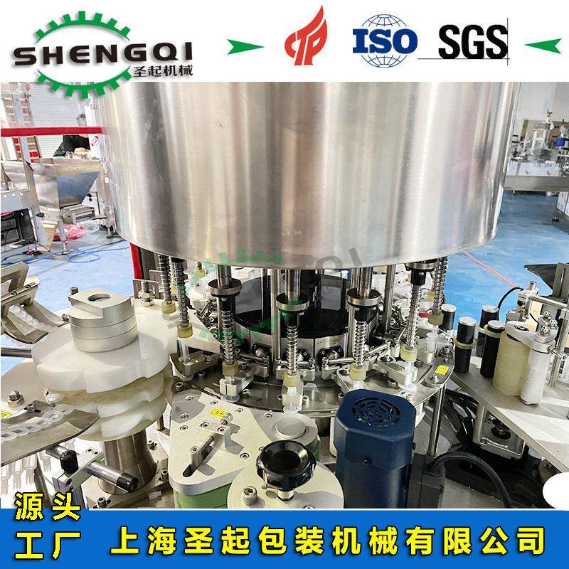 厂家供应速回转式塑料注射器自动旋杆贴标机