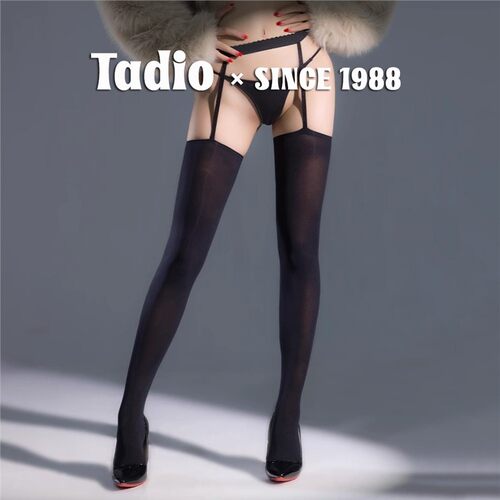 日本Tadio性感吊带一体袜