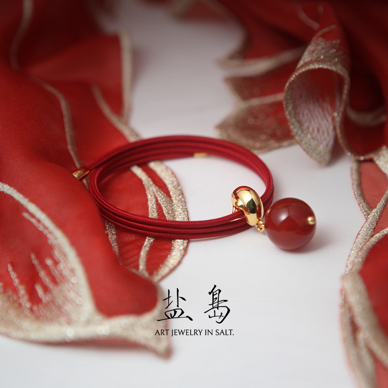 盐岛锦鲤手链好运本命红色手绳2025年转色招财轻奢高级感简约饰品,饰品/流行首饰/时尚饰品新,手链,淘宝优惠券,粉丝福利购,淘宝优惠卷