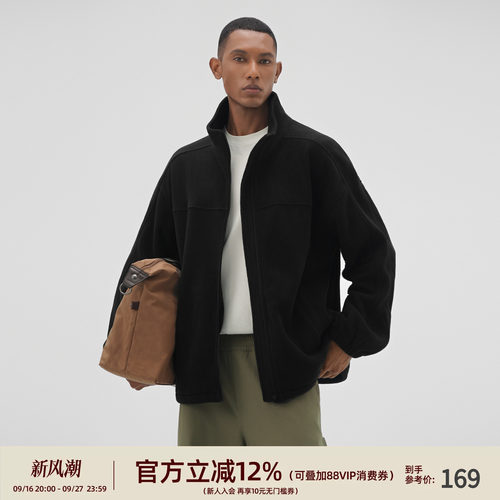 bd毛绒外套夹克户外工装风