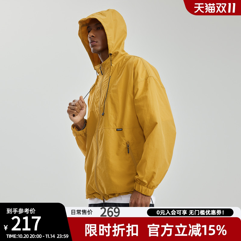 新款梭织外套运动宽松