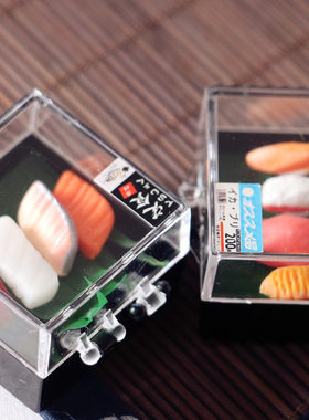 Dollhouse娃娃屋迷你食玩配件BJD周边场景便当盘散件日本招牌寿司