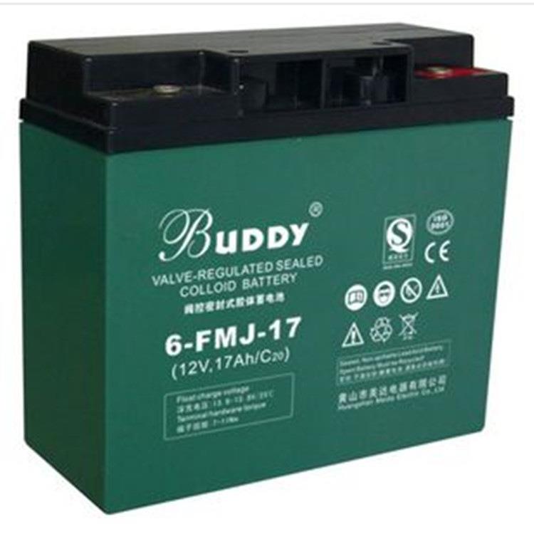 BUDDY 铅酸蓄电池6-FMJ-1712V17ah直流屏UPS配套