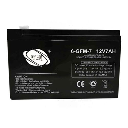 冠通蓄电池6-GFM-712V7A