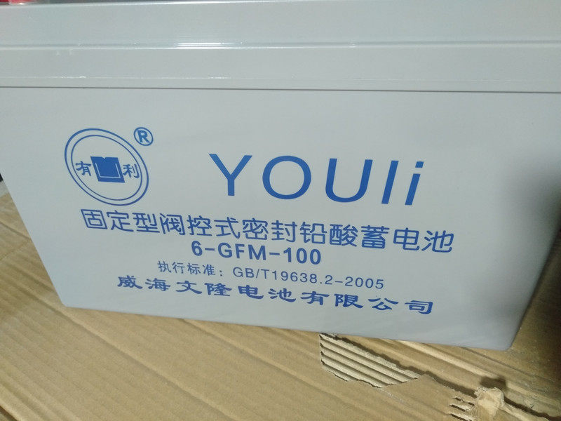 有利免维护蓄电池6gfm-120 12v120ah ups/eps/直流屏专用 原装