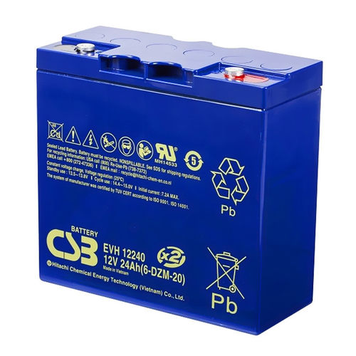 CSB蓄电池EVH12240AH机