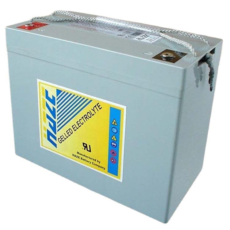 HAZE蓄电池HZB12-44 胶体电池12V44AH直流屏ups电源 现货