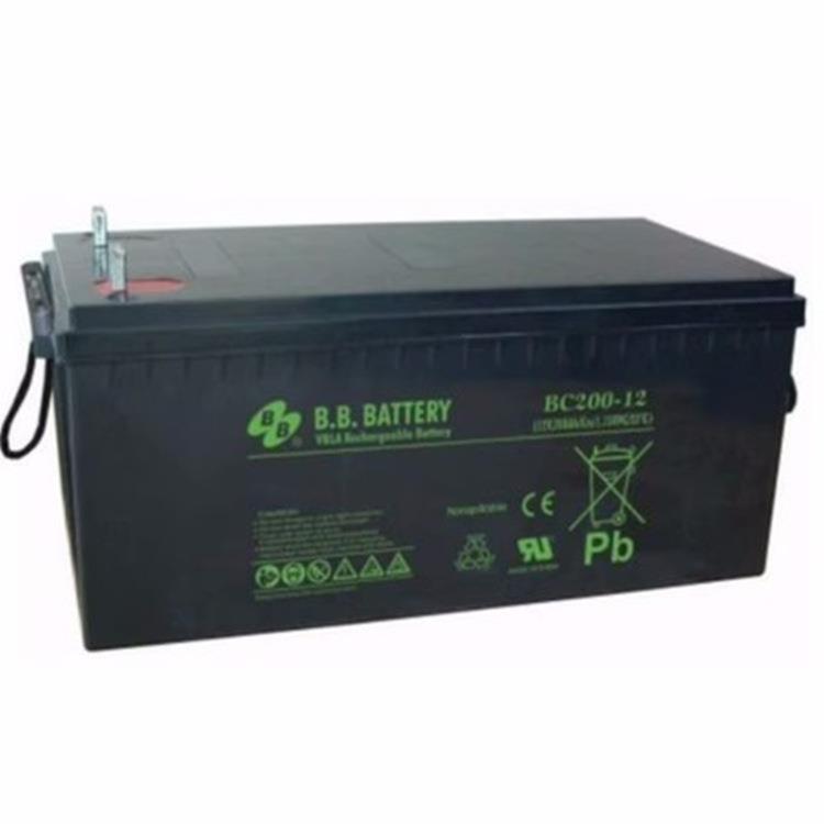 BB蓄电池BC200-12储能电池 12V200AH 铅酸免维护长寿命蓄电池
