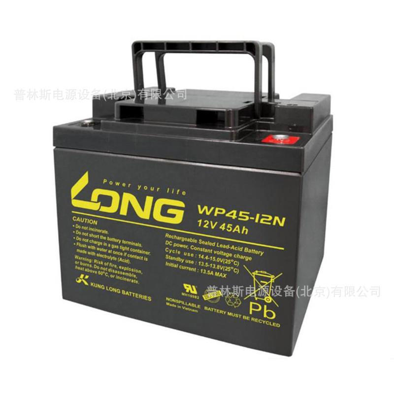 LONG蓄电池WP45-1212V45AH 直流屏通讯机房免维护储能电池