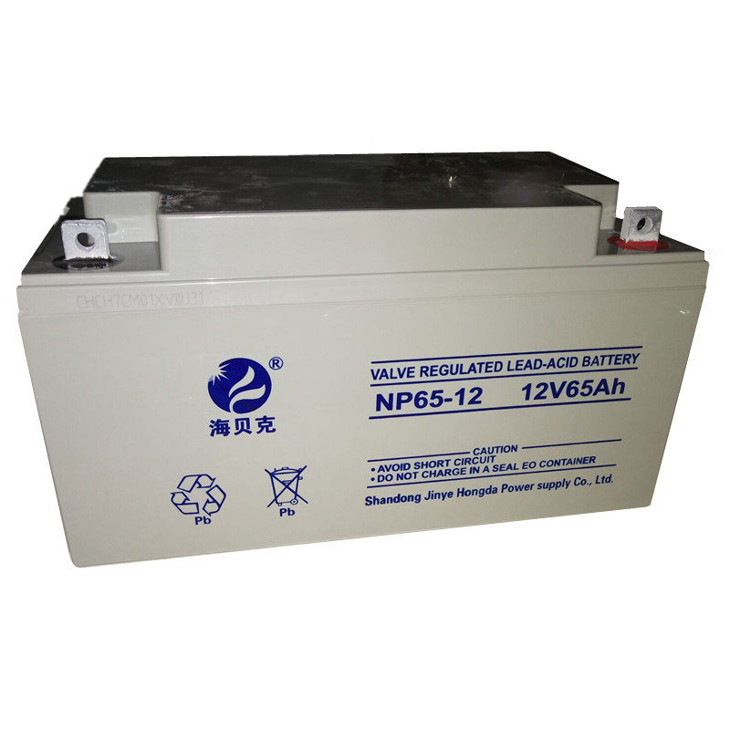 海贝克太阳能光伏专用铅碳免维护蓄电池12v100ah 质保三年包邮