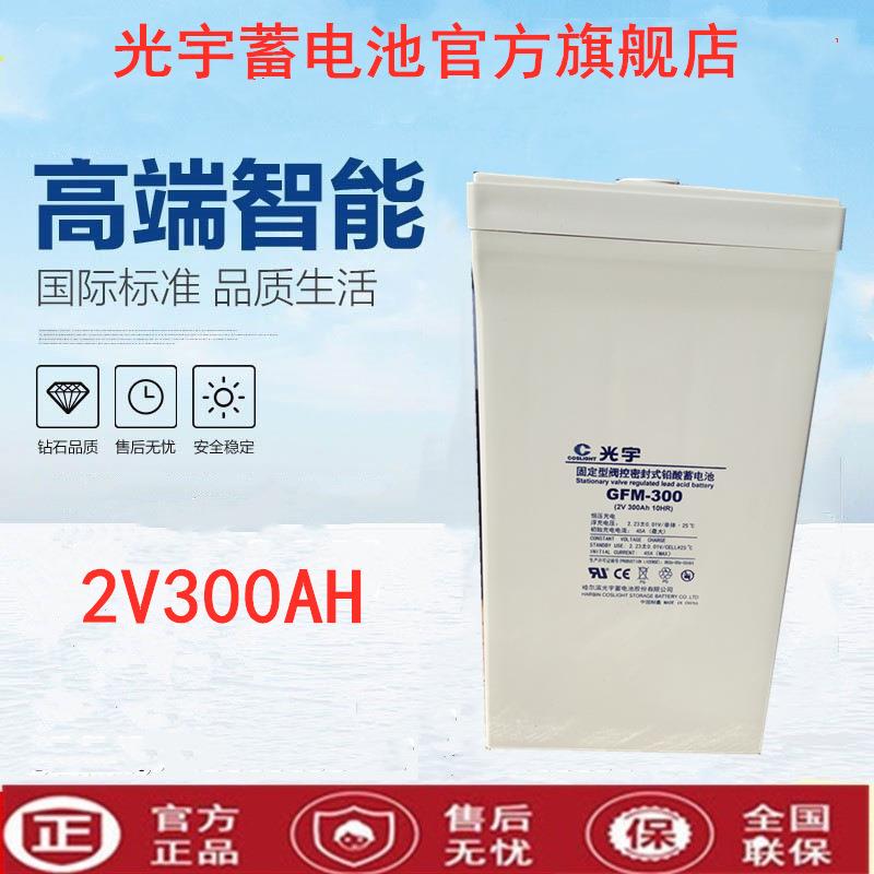 哈尔滨蓄电池GFM-300 2v300AH电厂/通讯/ups/EPS/直流屏电池