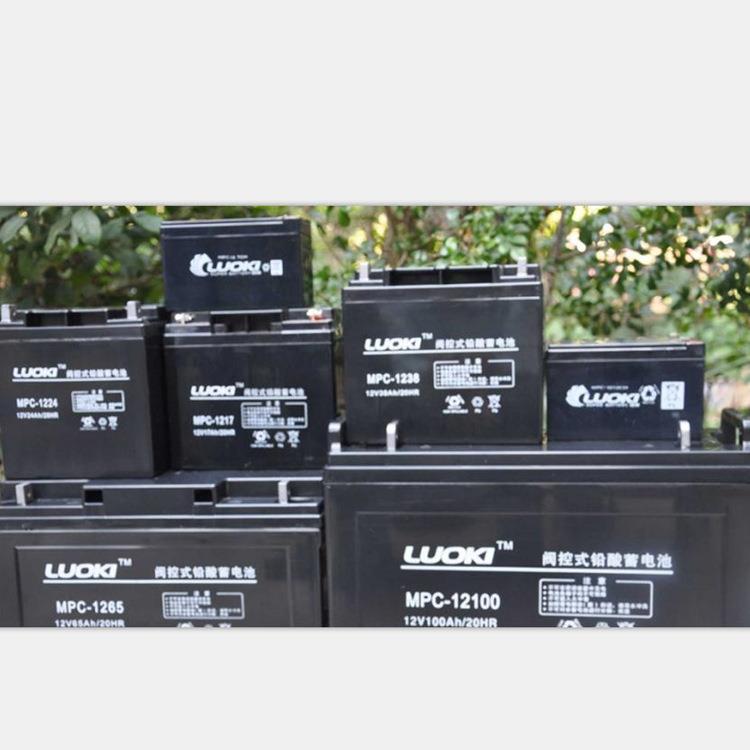 LUOKI 蓄电池12V200ah 长寿命 MPC12-200 太阳能储能蓄电池