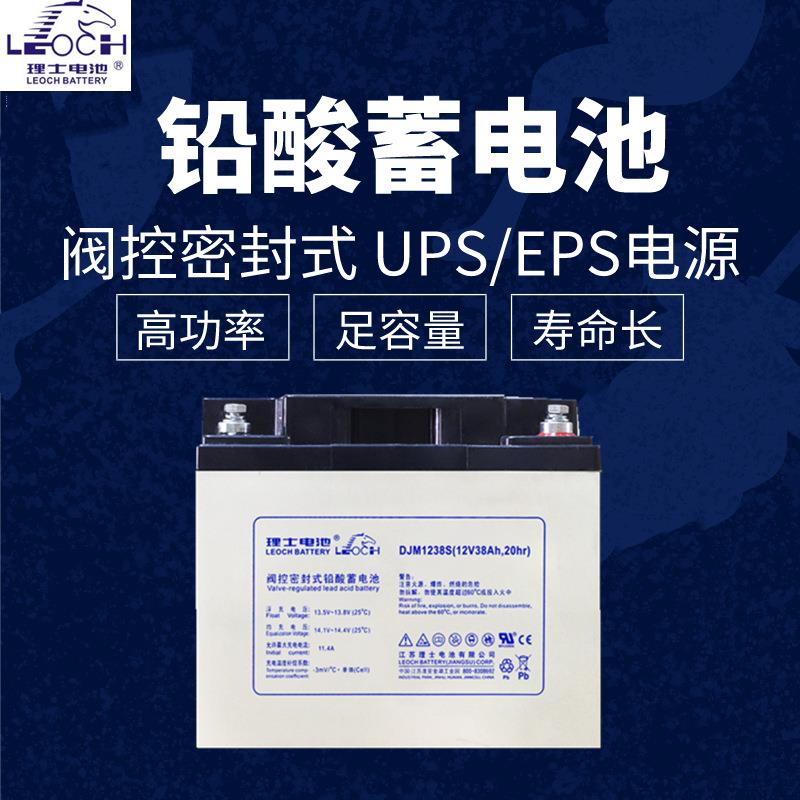 电池DJM1238 不间断电源电池 12V38AH EPS电源铅酸蓄电池
