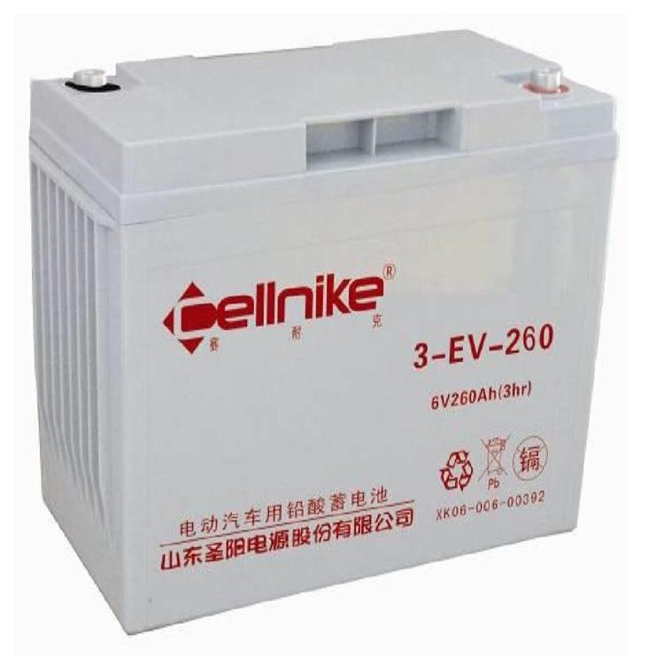 Cellnik 3-EV-260动力蓄电池6V260AH电动汽车 洗地机专用