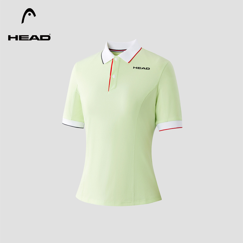 HEAD海德网球运动短袖polo衫女女