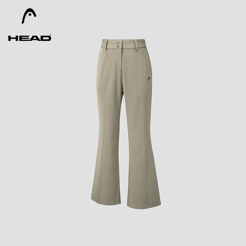 HEAD海德挺括微喇叭通勤梭织长裤2025冬季新款女士休闲裤下装 - HEAD海德运动户外旗舰店出品
