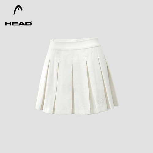 HEAD海德简约通勤百褶裙短裙女