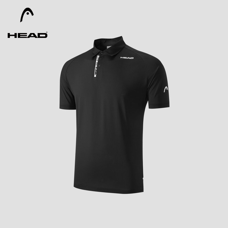 HEAD海德商务通勤男士短袖T恤夏季运动插肩袖速干polo衫,运动服/休闲服装,运动POLO衫,淘宝优惠券,粉丝福利购,淘宝优惠卷