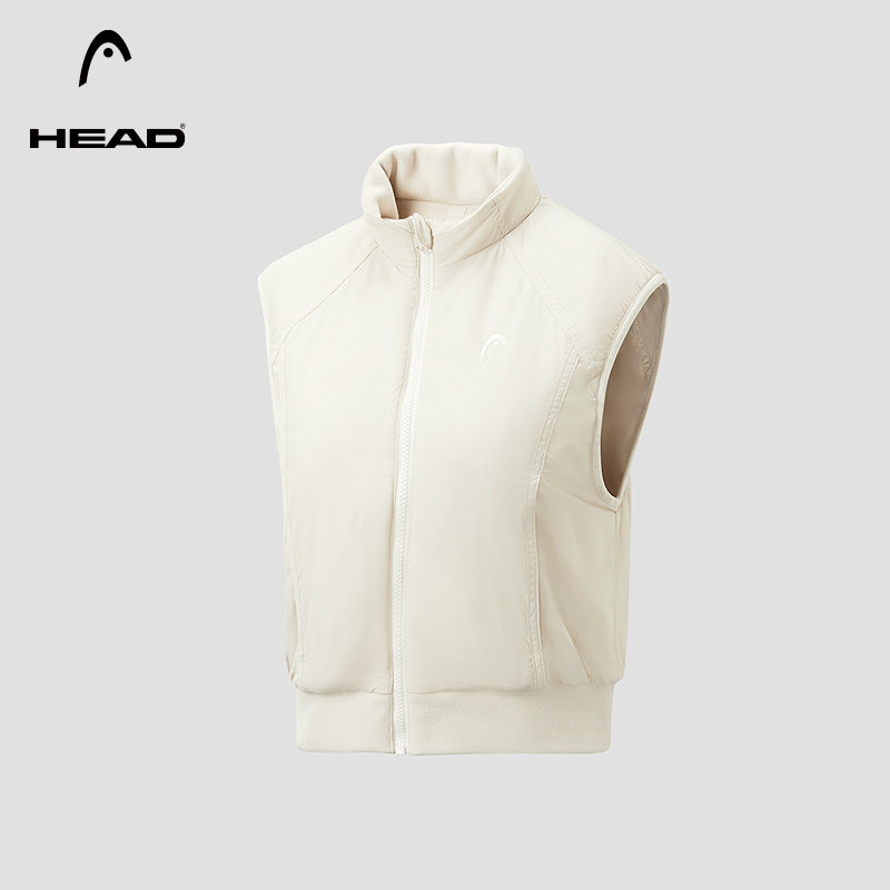 【正反两穿】HEAD海德短款立领3M棉马甲25冬季新款运动短款外套女,运动服/休闲服装,棉马甲,淘宝优惠券,粉丝福利购,淘宝优惠卷