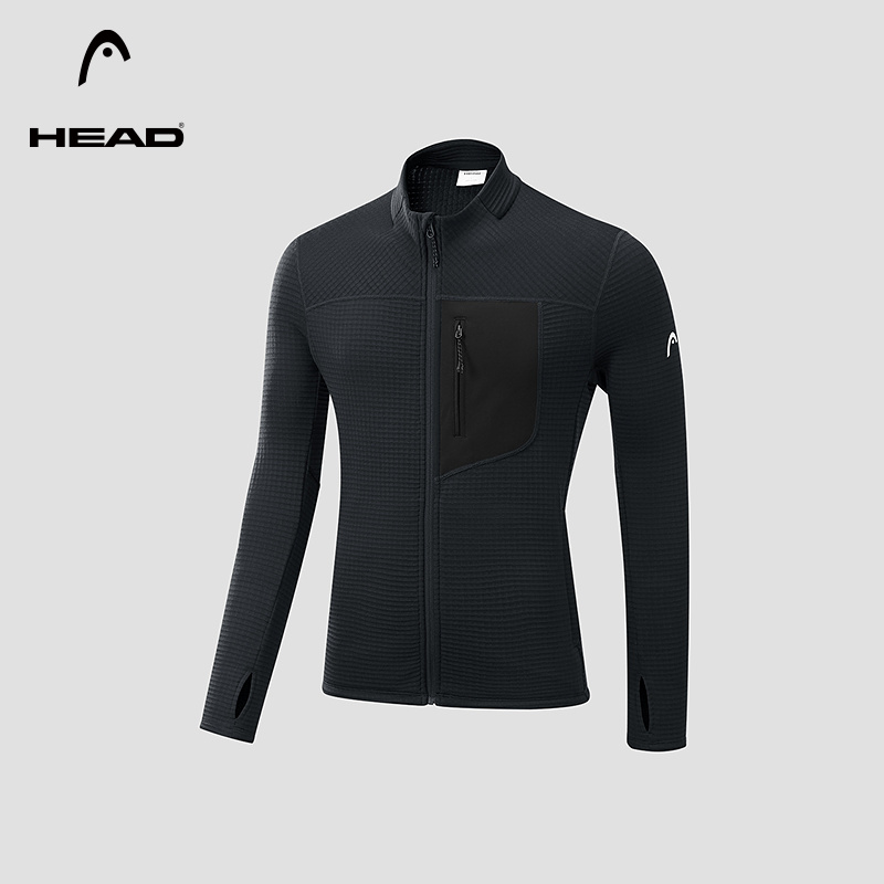 HEAD海德美丽诺羊毛运动夹克男