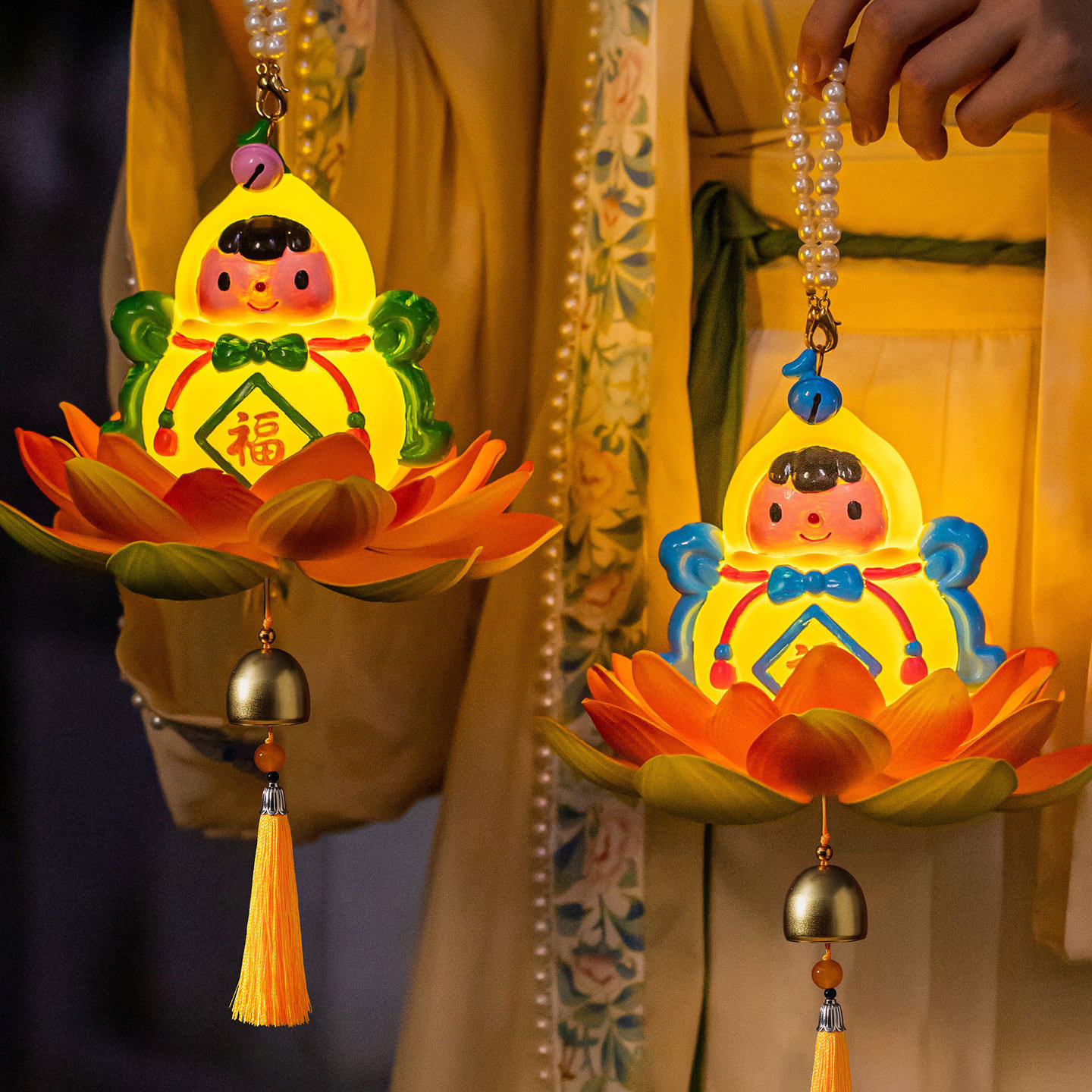 元宵节2026新年春节手提灯笼儿童兔子花灯手工diy制作材料包挂饰