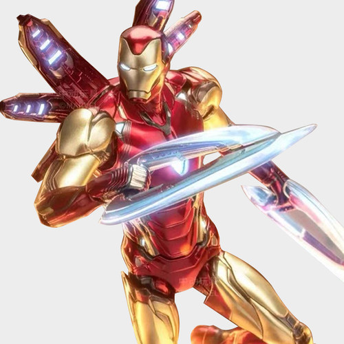 正版中动漫威MK85钢铁侠可动手办变形模型金刚玩具男孩马克机器人