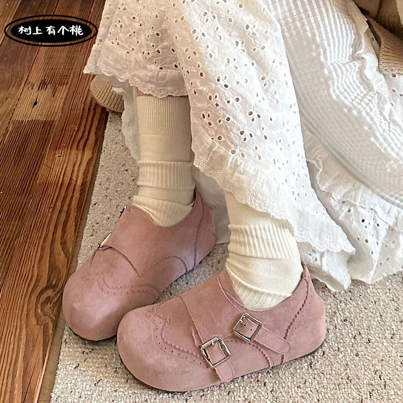 树上有个桃雕花勃肯鞋女2026春季新款百搭内增高休闲鞋配裙子单鞋,女鞋,勃肯鞋/软木鞋,淘宝优惠券,粉丝福利购,淘宝优惠卷