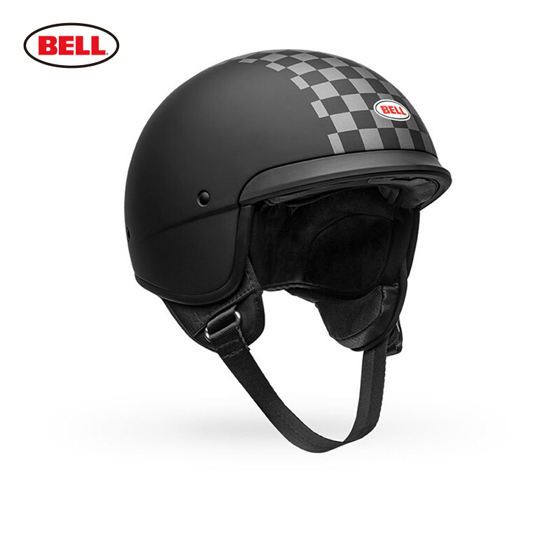 美国BELL贝尔摩托车头盔男女哈雷复古半盔夏季骑行瓢盔机车装备