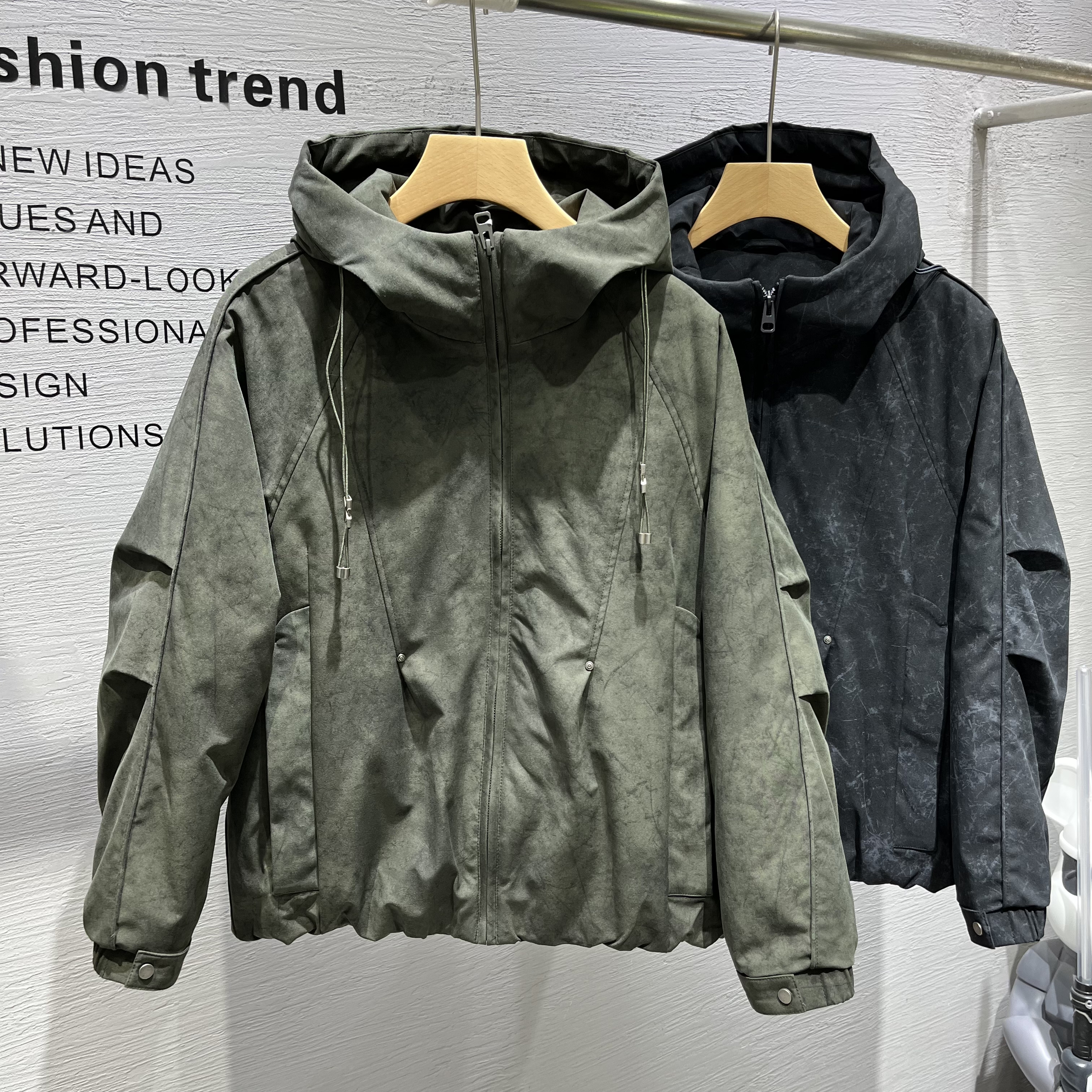 连帽休闲羽绒服男冬季新款韩版潮流短款保暖外套痞帅百搭个性上衣