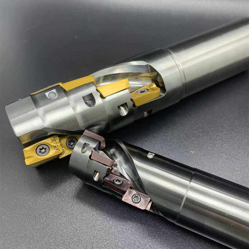 玉米螺旋铣刀杆 直角玉米立铣刀 300R400R侧铣开粗铣刀盘加工中心