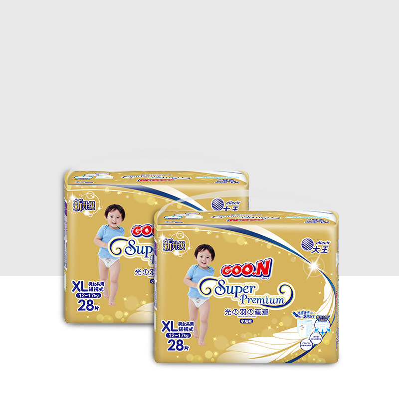 【XL码28片】GOO.N大王光羽拉拉短裤纸尿裤尿不湿片速吸干爽透气使用感如何?