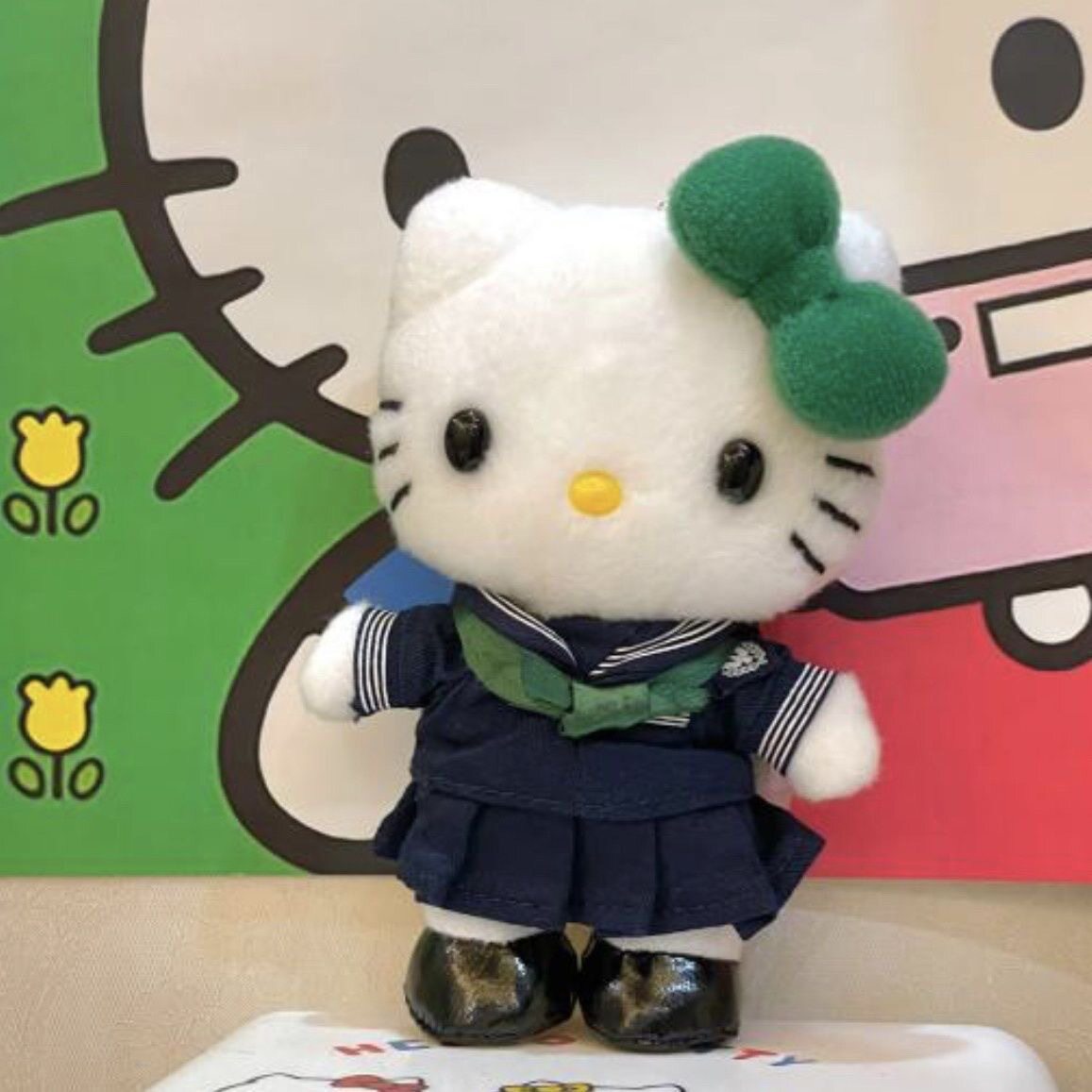 水手服JK制服hello kitty可爱包挂常盘木学院凯蒂猫挂饰毛绒玩具