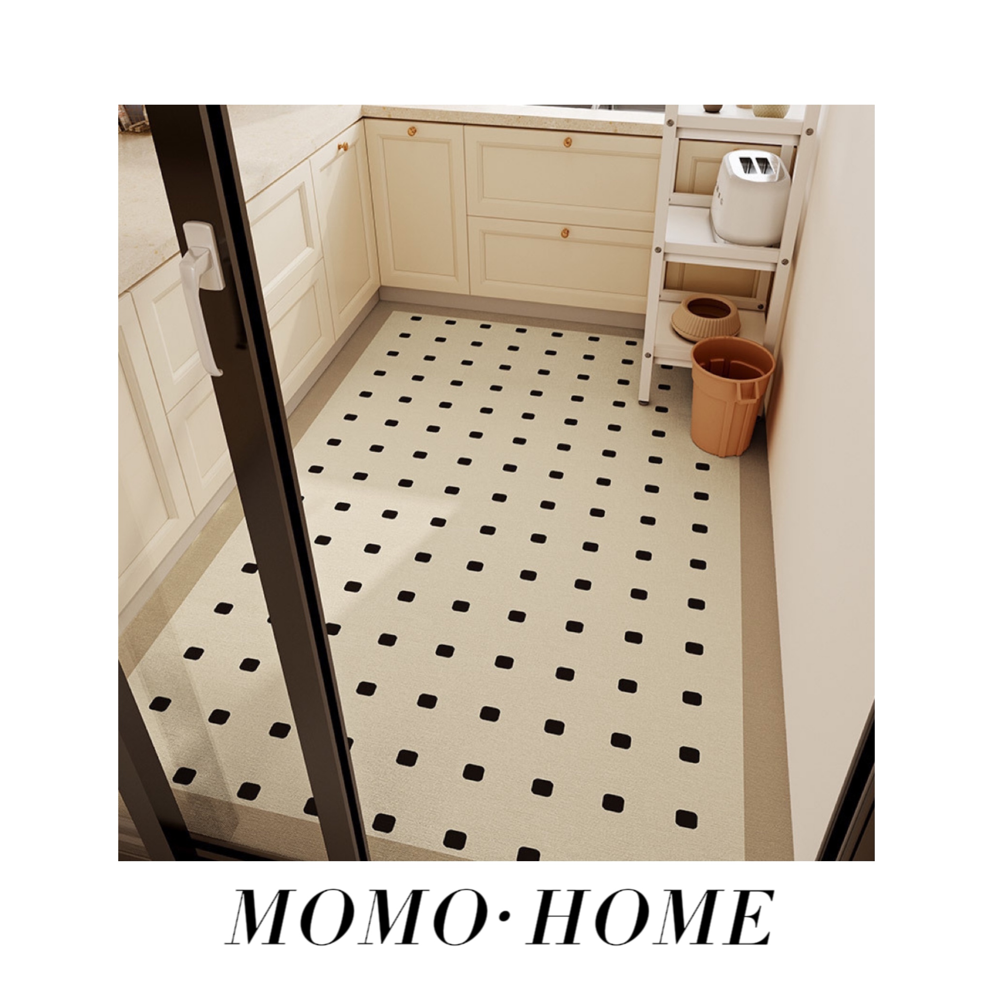 MOMO HOME家居简约耐磨好打理硅藻泥地垫餐厅吸水吸油防滑脚垫