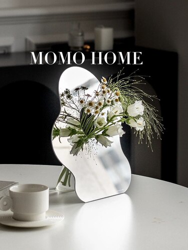 MOMO HOME家居小红书北欧现代亚克力创意花瓶花器简约插花玄关客