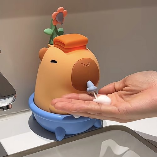 MOMO卡皮巴拉起泡机生日礼物实用