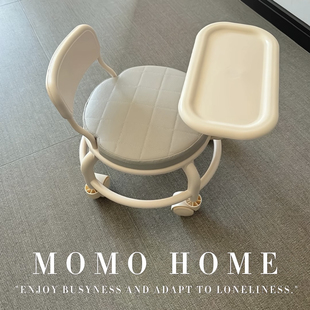 MOMO HOME家居儿童成长椅带轮滑趣味发生叫叫椅多功能婴儿吃饭