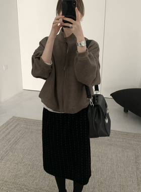 7米-韩系简约日常通勤显瘦短外套(尺码仅供参考)W20770