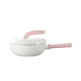 懒米雪兔锅不粘锅小炒锅铁锅家用一人食小锅炒菜平底锅电磁炉通用