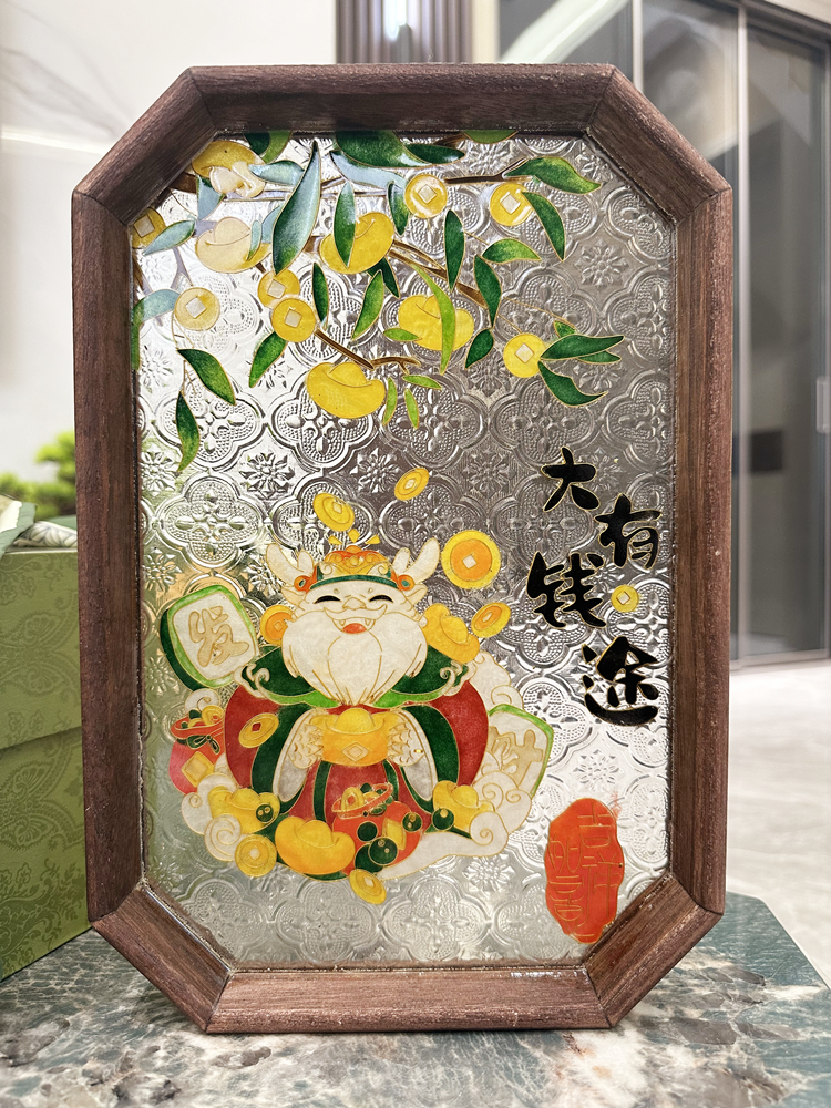 景泰蓝掐丝珐琅免洗手工作业