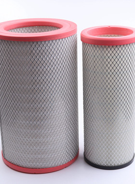 适配2846空气滤芯福田新欧曼GTL ETX滤清器375瑞沃380马力400空滤