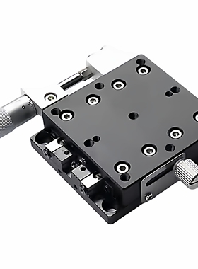 精密滑台 XPG/EJA01/CGZX/XCRS/E-EIC01-80 手动微调 x轴位移平台