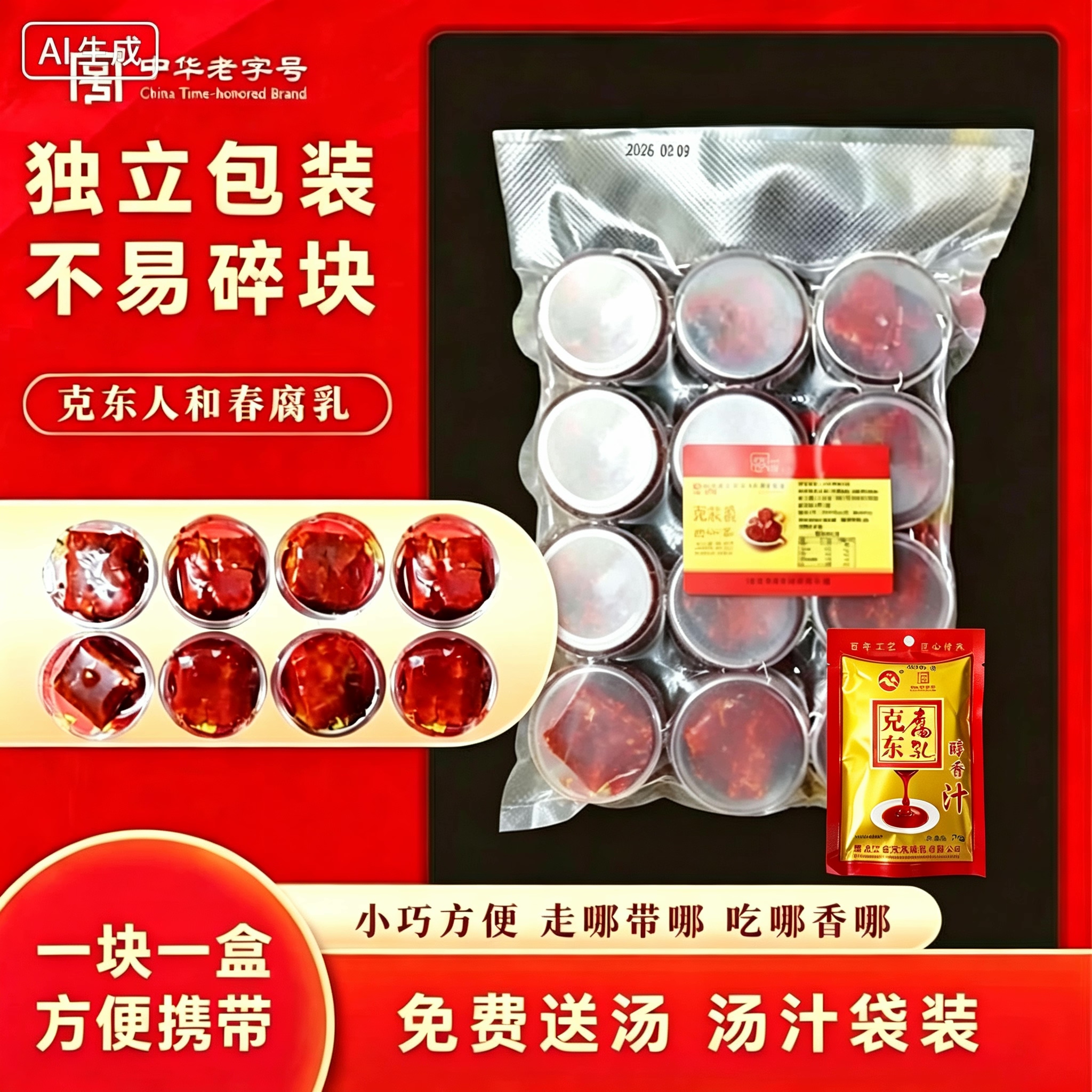 正宗散装克东腐乳人和春