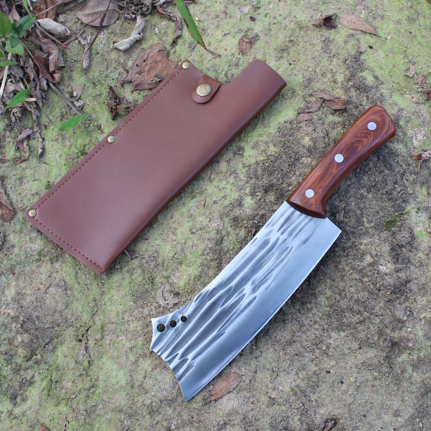 高硬度砍柴刀砍树刀砍竹子锋利砍骨刀农用家用开路车载劈柴刀家用