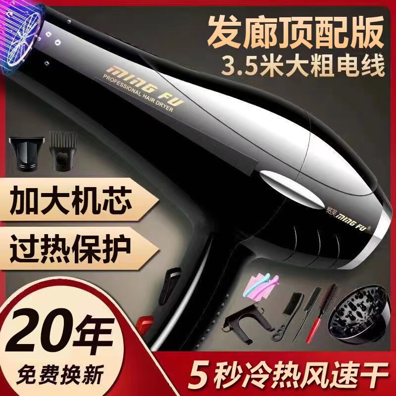 吹风机家用理发店不伤发大功率发
