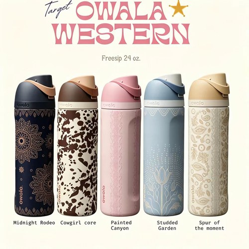Owala双饮吸管不锈钢保温杯