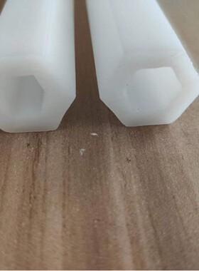 塑料管  HDPE管材 形状为六边型 颜色白色 PE材质的特点耐磨性好